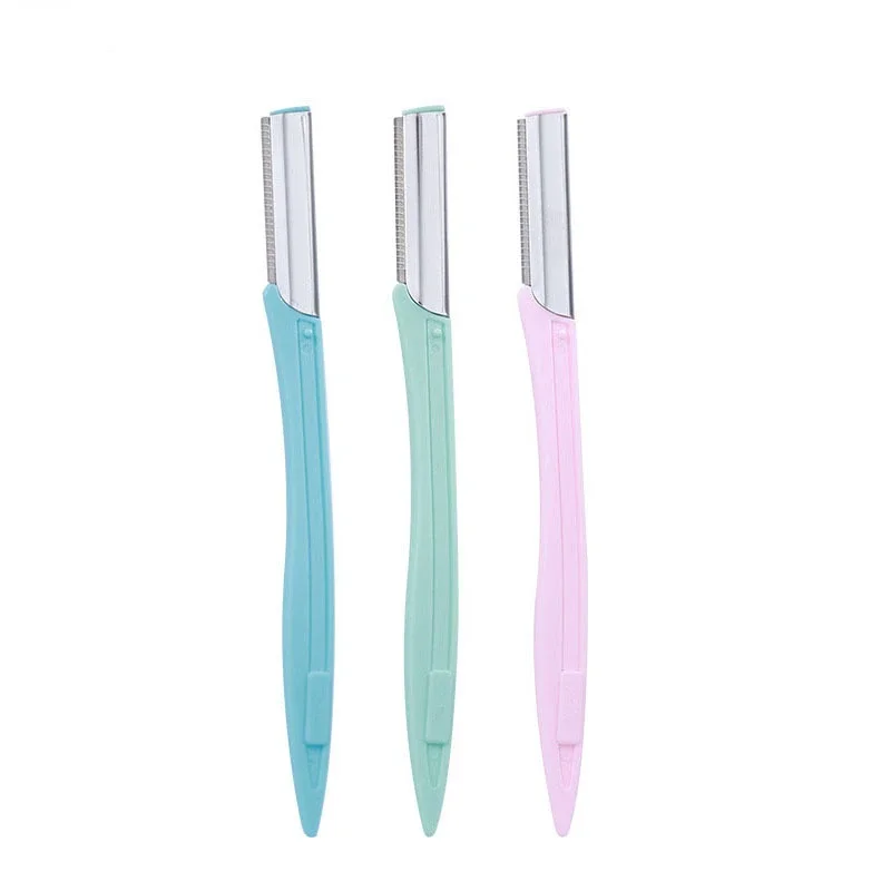 1Pcs Eyebrow Razor Multipurpose Exfoliating Makeup Tool Eye Brow Knife Face Hair Removal Blade Shaver Safety Razor Make Up Tool