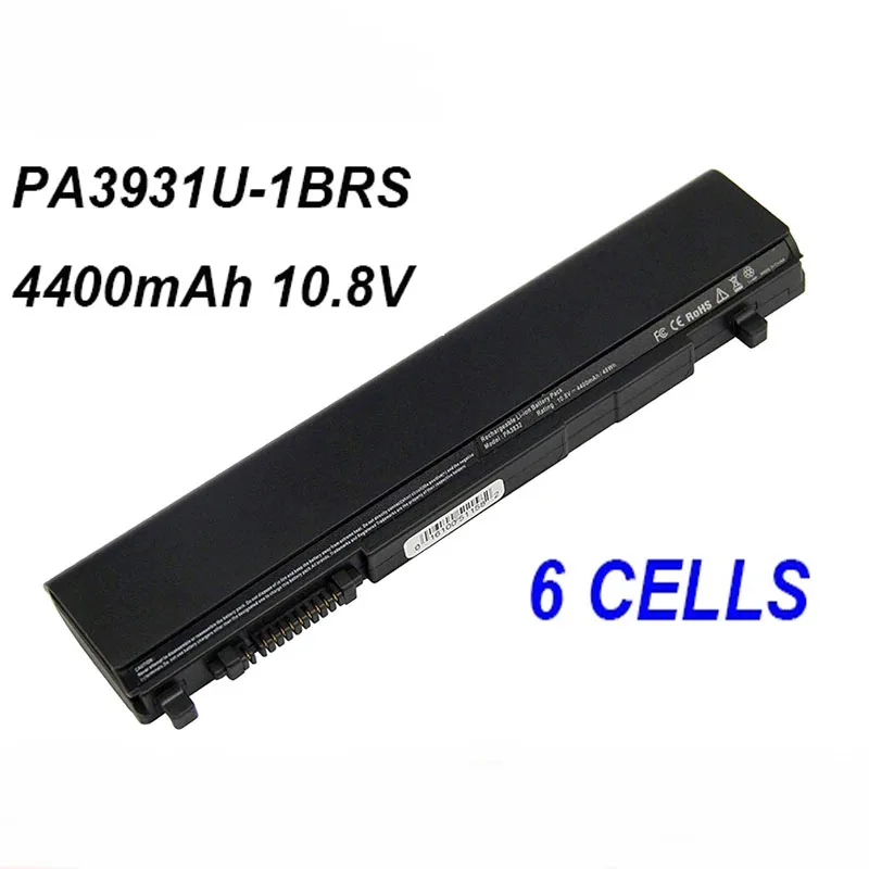 PA3931U-1BRS PA3831U-1BRS PA3832U-1BRS 4400mAh 10.8V Laptop Battery For Toshiba Portege R700 R730 R830 R835 R930 R800