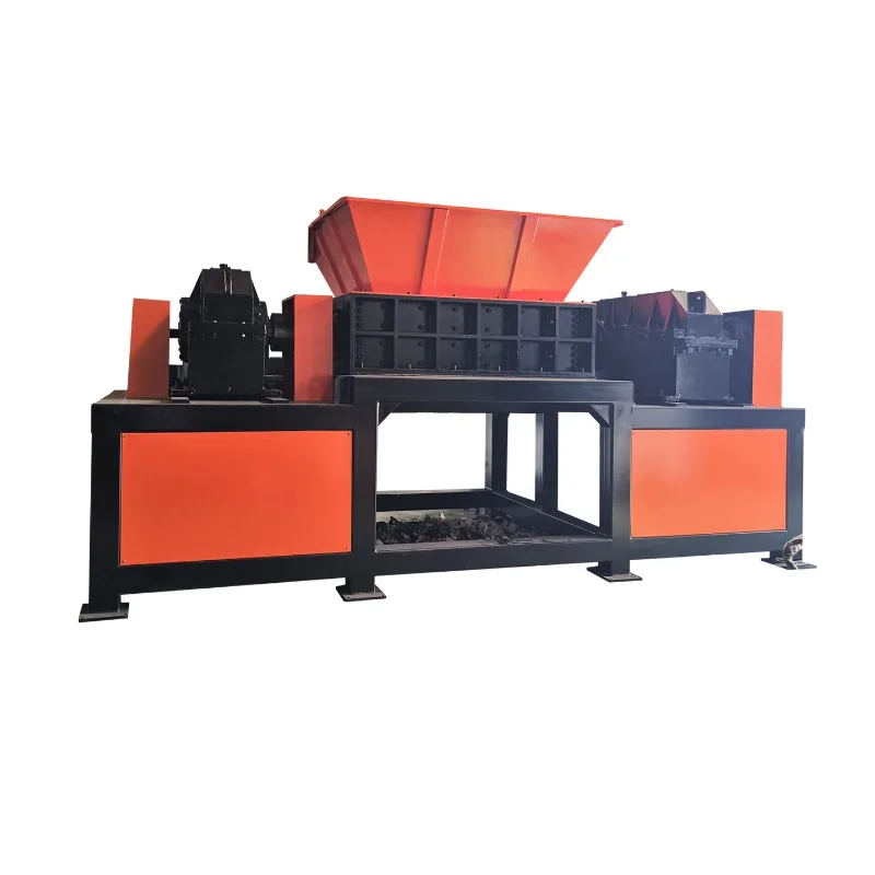 Double shaft shredder, cardboard corrugated board foam board shredder, crusher