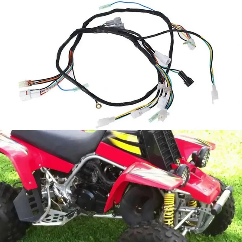 ATV Wiring Harness For Yamaha Banshee 350 1997-2001 Wire Harness Assembly 3GG-82590-20-00 Replacement