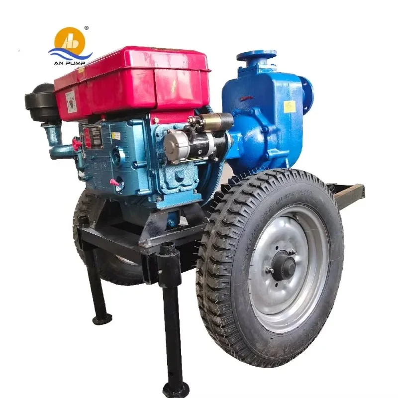 Large 40 HP Agricultural Irrigation Single Stage Suction Volute Mixed Flow Water Pump