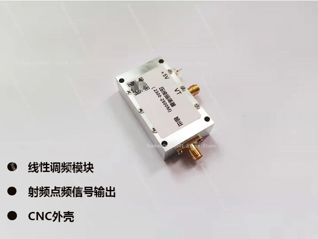 

400-6000MHZ RF Voltage Controlled Oscillator Linear Frequency Modulation Module VCO Point Frequency Sweep Signal Source Radar