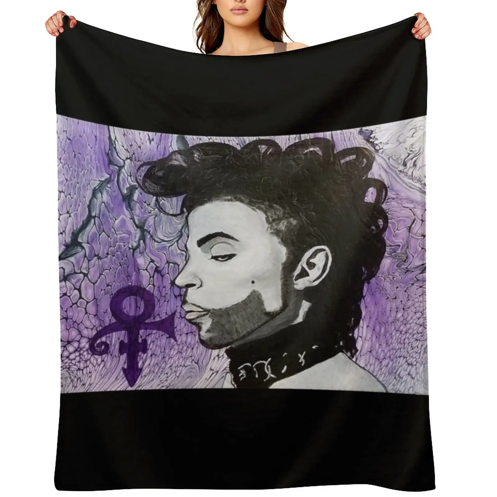Prince Throw Blanket Designers Stuffeds Flannel Personalized Gift Blankets