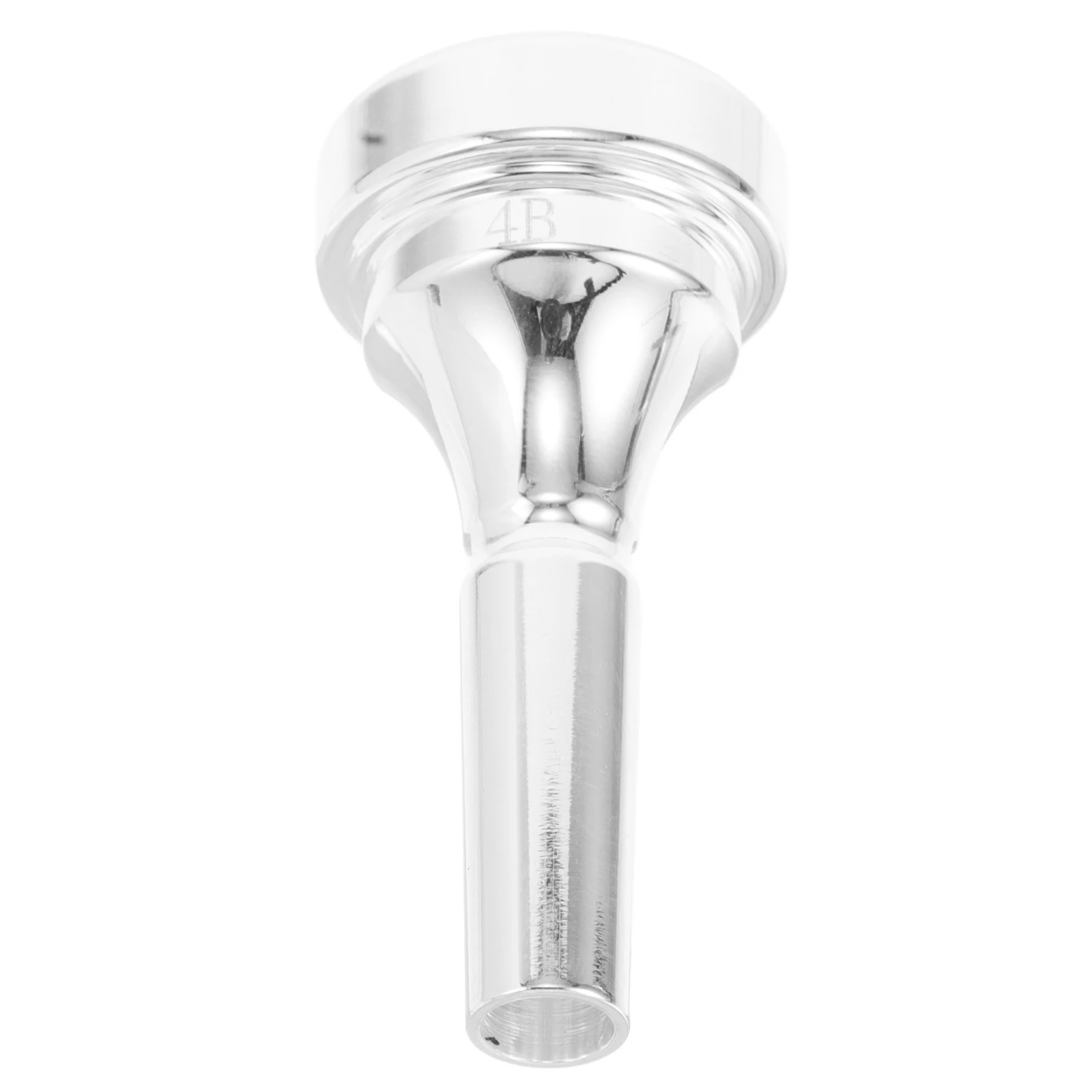 

Brass Cornet Mouthpiece In Durable Metal Beginner Labor-Saving Practice Performance Replacement Accessory For Musical