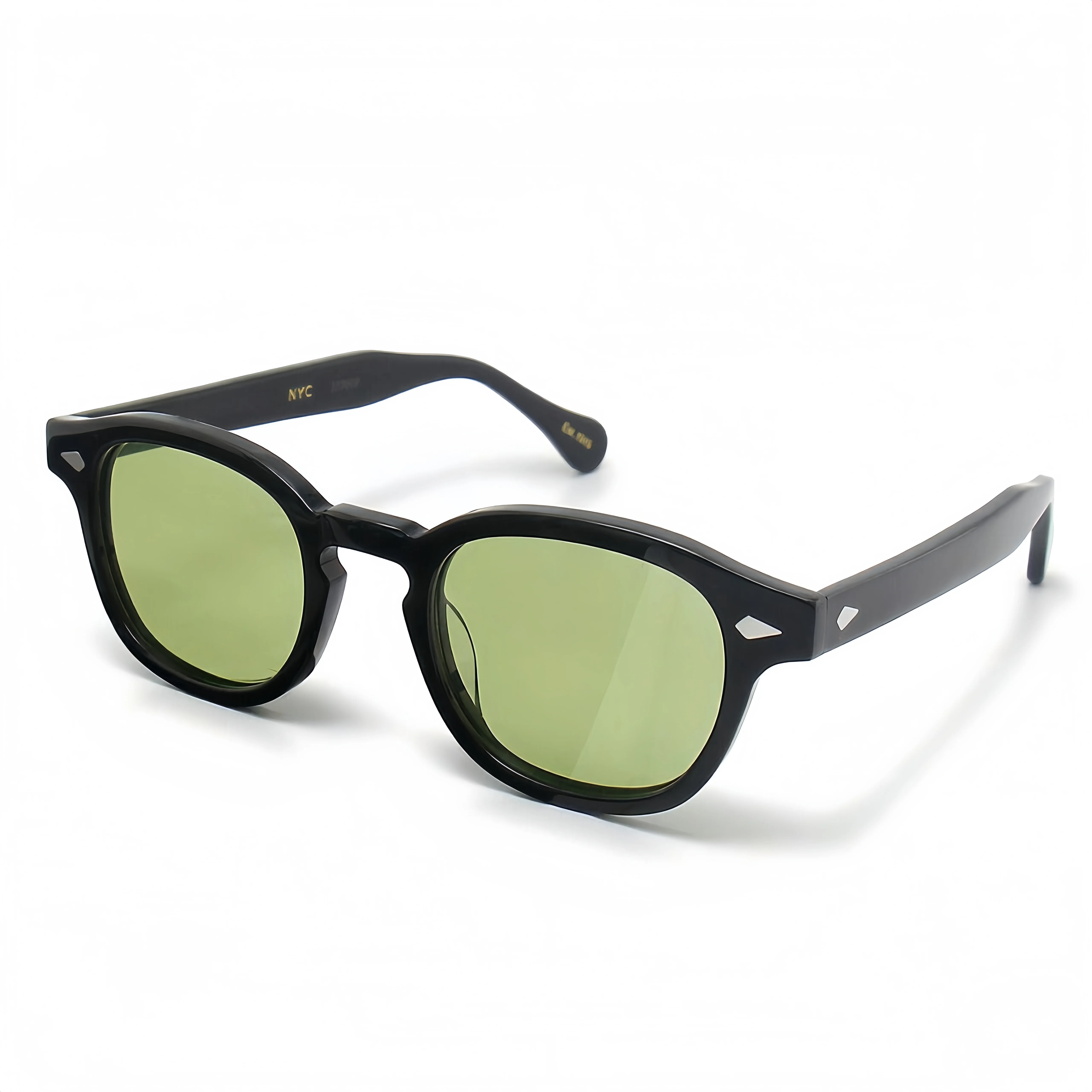 LEMTOSH Style Premium Moscot Design Klassische Retro-Sonnenbrille aus quadratischem Acetat, polarisiert, UV-Schutz für den Außenbereich, für Damen und Herren – Detail 15