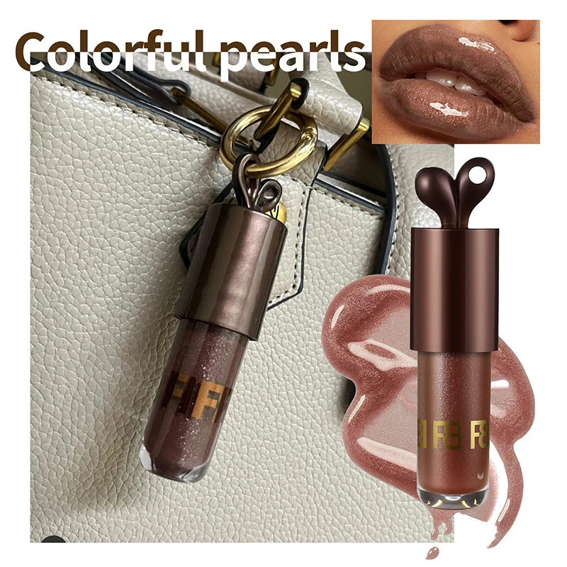 

Chocolate-colored Mirror Lip Gloss Best-sell Brazilian Brand Honey Lip Glaze Long-last Hydration Portable Cosmetics