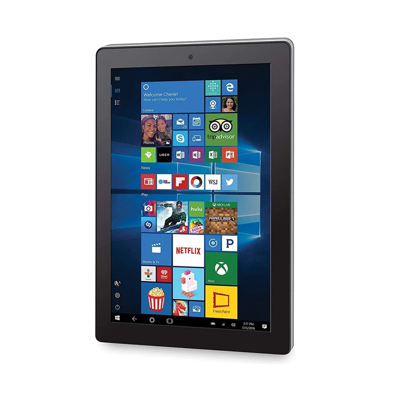 الجملة الكمبيوتر اللوحي 2GB RAM 32GB ROM 10.1 بوصة W101 ويندوز 10 كاميرا مزدوجة واي فاي رباعية النواة Mini HDMI-متوافق