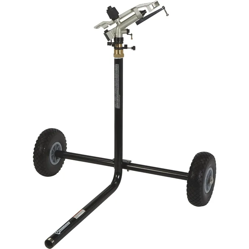 

Wheeled Sprinkler - 1 1/4in. Sprinkler Head with 5 Nozzles, 10in. Flat-Free Tires