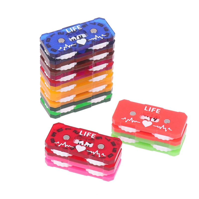 

1 шт. случайный 41x20x9 мм трекер ран 00-99 1 трекер без покраски трекер жизни счетчик настольных игр