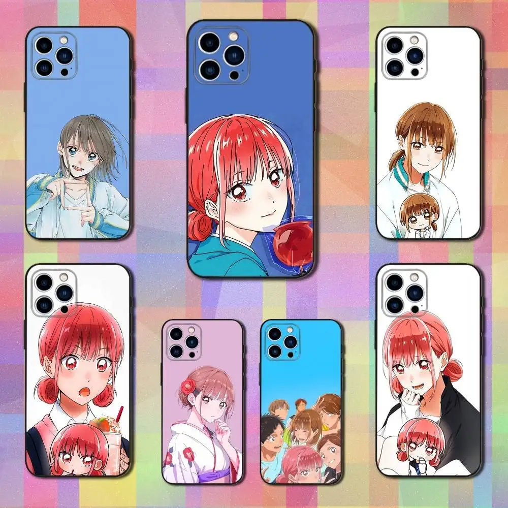 

Ctue Anime B-Blue B-Box Phone Case For iPhone 16,15,14,17,13,12,11 Plus,Pro Max,XS,X,XR,SE,Mini,8,7,Soft Silicone Black Cover