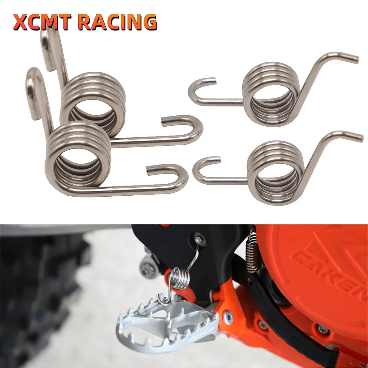 

Foot Rest Footpegs Pedals Spring For KTM SX SX-F EXC EXC-F XC XC-F XC-W XCF-W 68 85 125 150 200 250 300 350 450 500 1998-2023