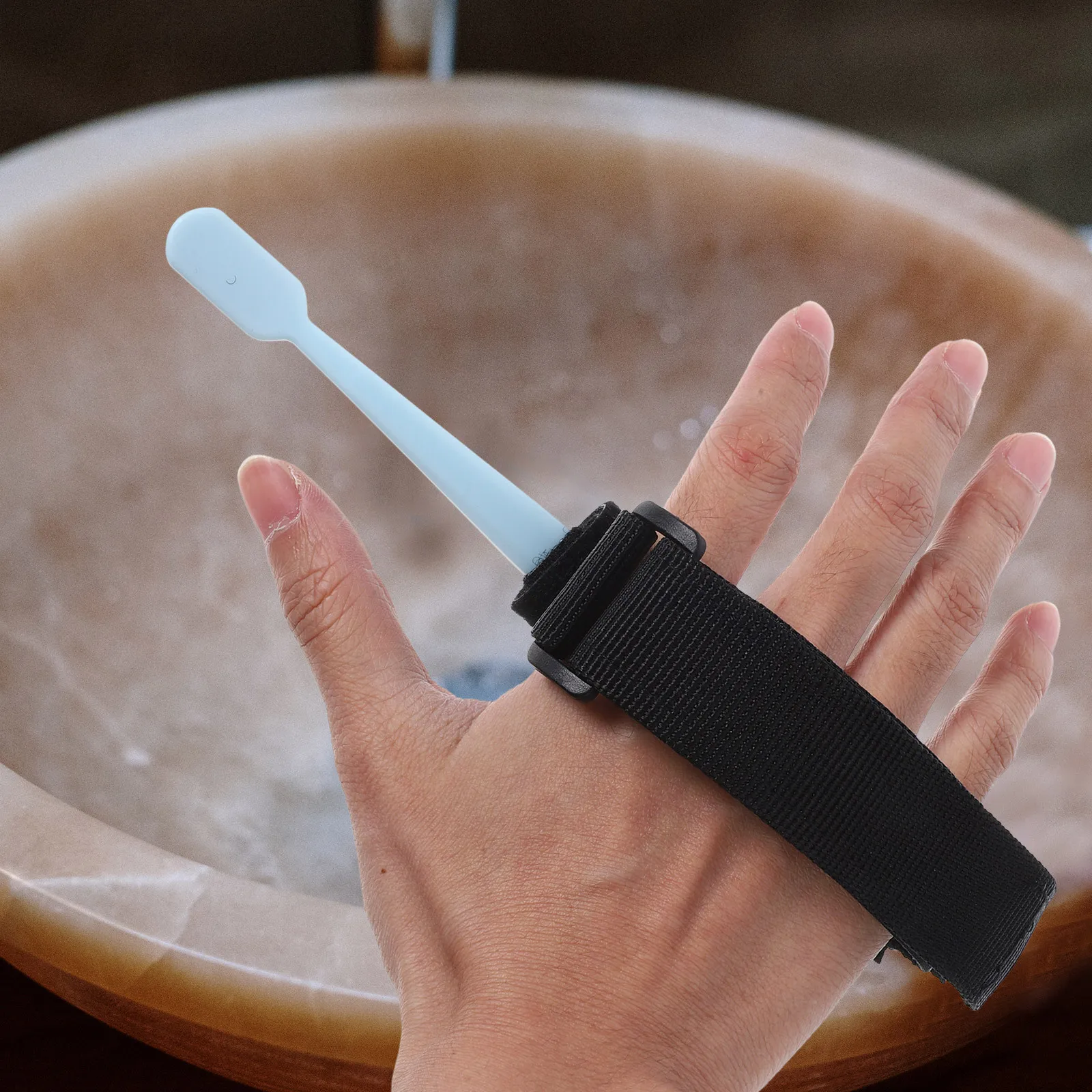 

Elderly Toothbrush Hand Strap Detachable Soft Universal Hand Strap Toothbrush Bristles For Disabled Patient Nylon Adaptive