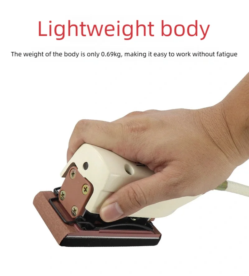 Air Pneumatic line sander pneumatic Tool pneumatic sandpaper groove edge corner reciprocating profile sanding polishing machine