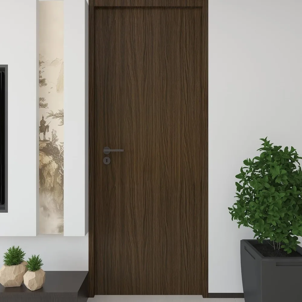 ورق جدران سميك وواسع جدًا من الخشب البني قابل للتقشير واللصق لأسطح الطاولات وأسطح الطاولة