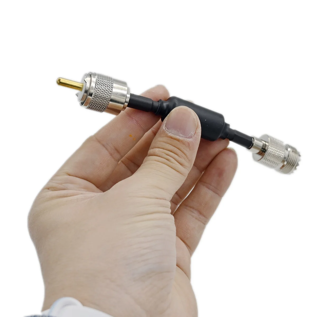 A-RWS Wave Stabilizer 1-300MHz Ferrite Core HF Radio Anti-interference and Standing Wave Reduction M Jack PL259 SO239 Accessory