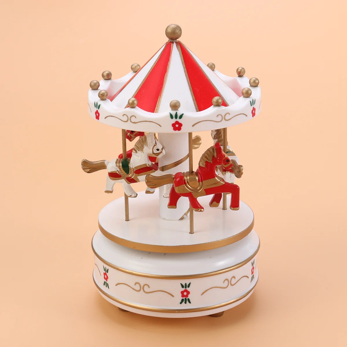 

Birthday Gift Musical Box Christmas Jewelry for Girlfriend Wooden Presents Gifts Carousel Ornaments Miniature Variety Mechanism