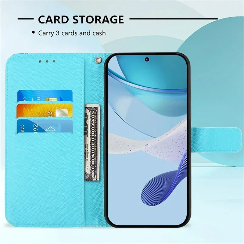 حافظة هاتف جلدية مرسومة ، غطاء قابل للطي لـ Oppo ، رينو 12 ، F ، رينو 11 ، F ، 10 ، 9 ، 8 برو ، 7 ، Z ، 8 لايت ، A52 ، A92 ، A55 ، a54 ، A95 ، A74