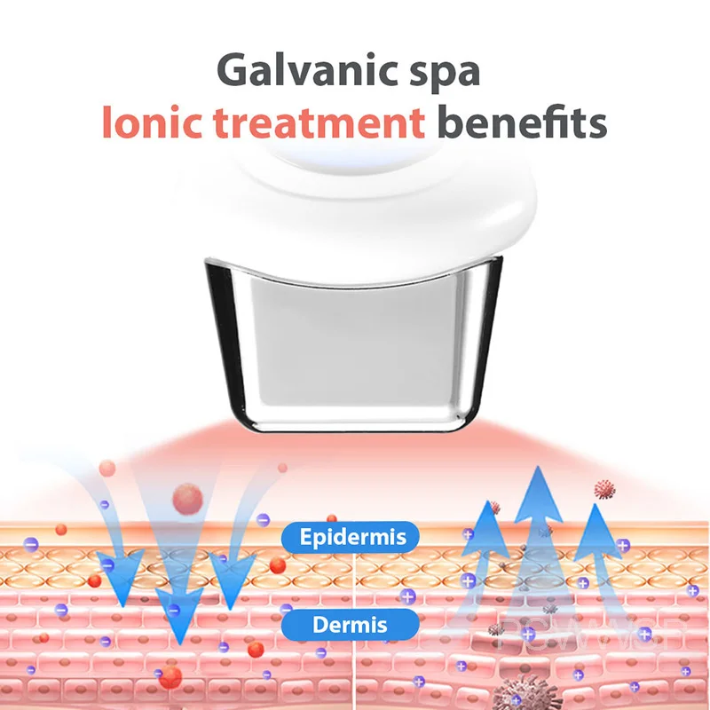 Dispositivo de microcorriente para estiramiento Facial, electroporador portátil para el cuidado de la piel, Spa galvánico Nu