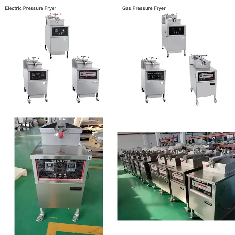 2026 Linkrich Fast Food Equipment New Style Electric Commercial 25L Chicken Chips Turkey Pressure Deep Fryer Machine with Oil
