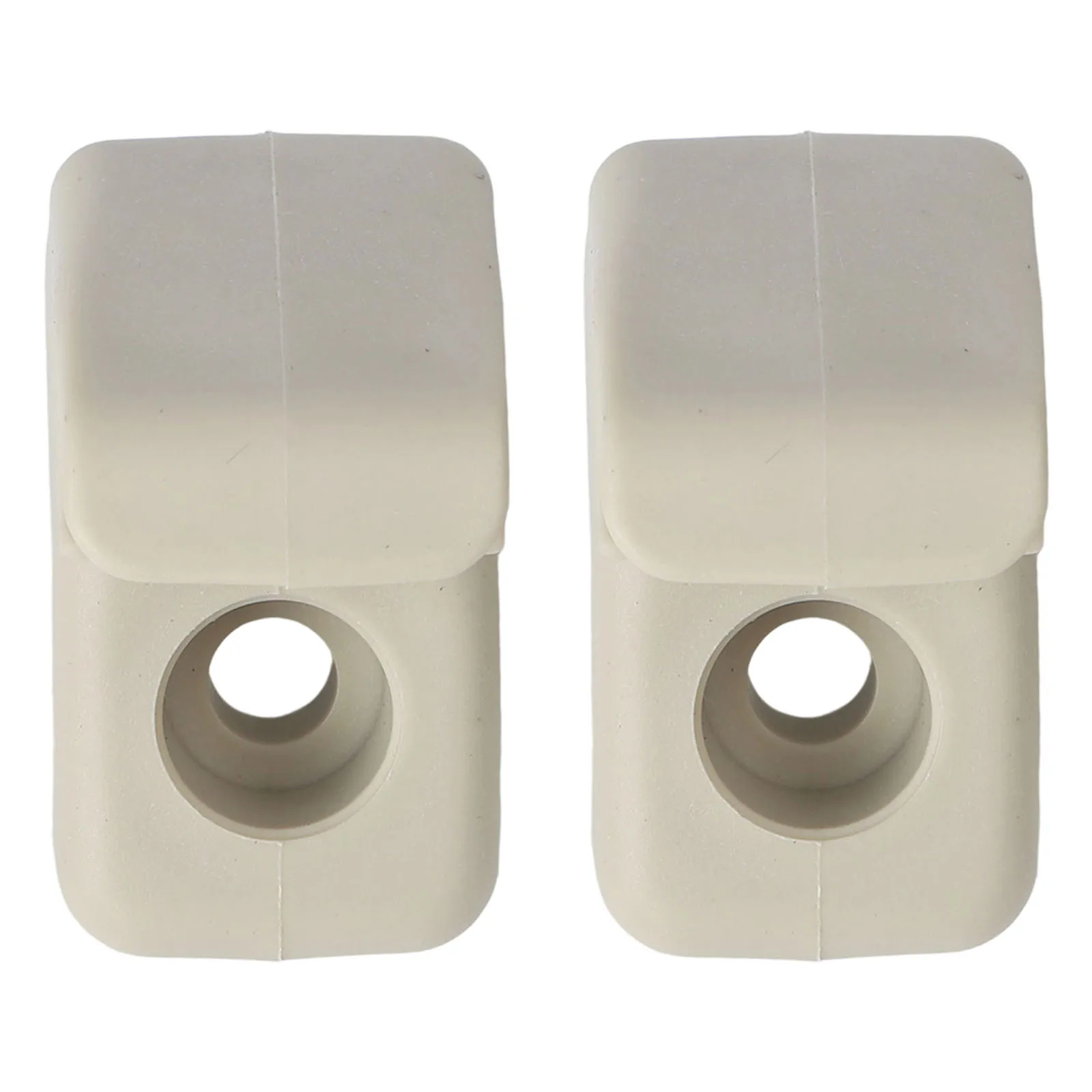 

Sun Visor Bracket Set 2Pcs 735411088 for Fiat Grande Punto Car Accessories Made of ABS for Non Deformed and Wear Resistant Use
