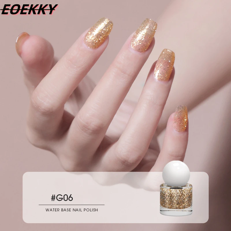 EOEKKY nail polish, no baking, quick drying, lasting, no peeling, no smell, nail polish, rare, beautiful and shiny women