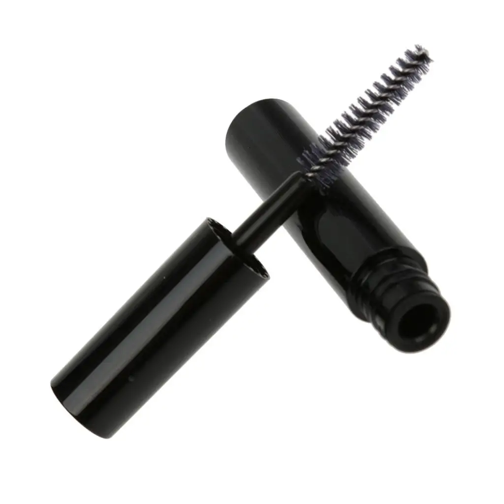 4ml Plastik leere Mascara Wimpern wachstum Flasche Lip gloss flüssige Tube schwarz