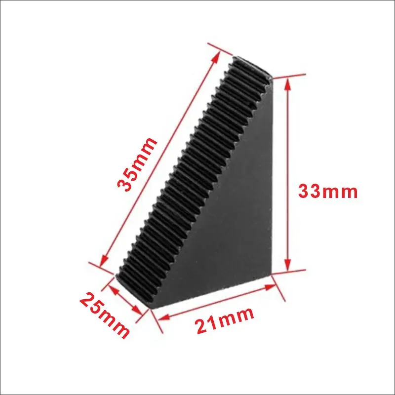 Triangle clamp block M10 Triangle Step Block,Combined Clamp Mould Pressing Plate,heat treated 45#steel,black oxide finish