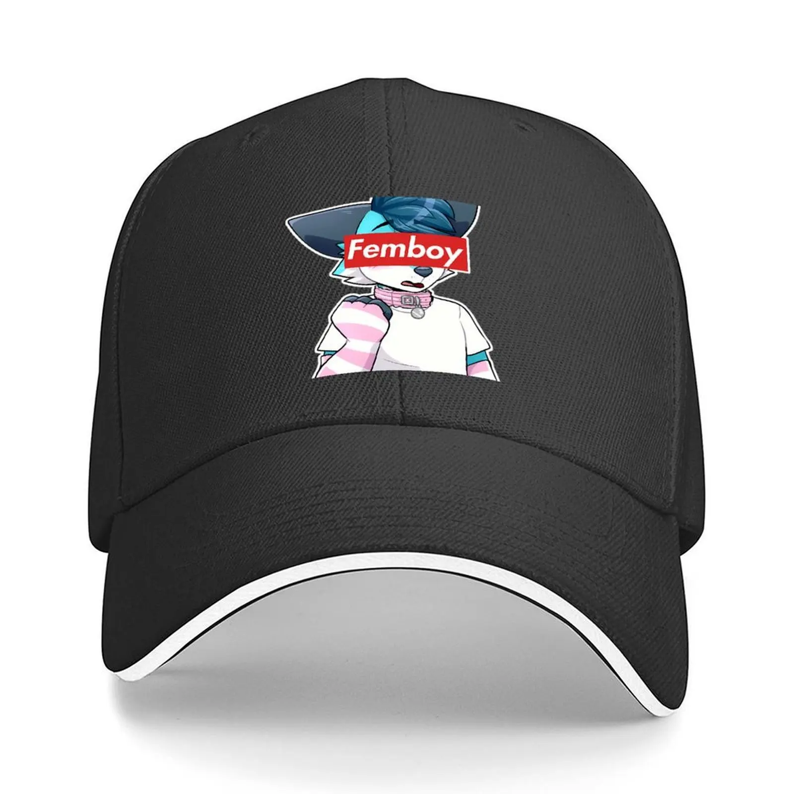 

Fleur Femboy Baseball Cap cute Hat Man For The Sun sailor cap for men Designer Hat Men's Luxury Women's