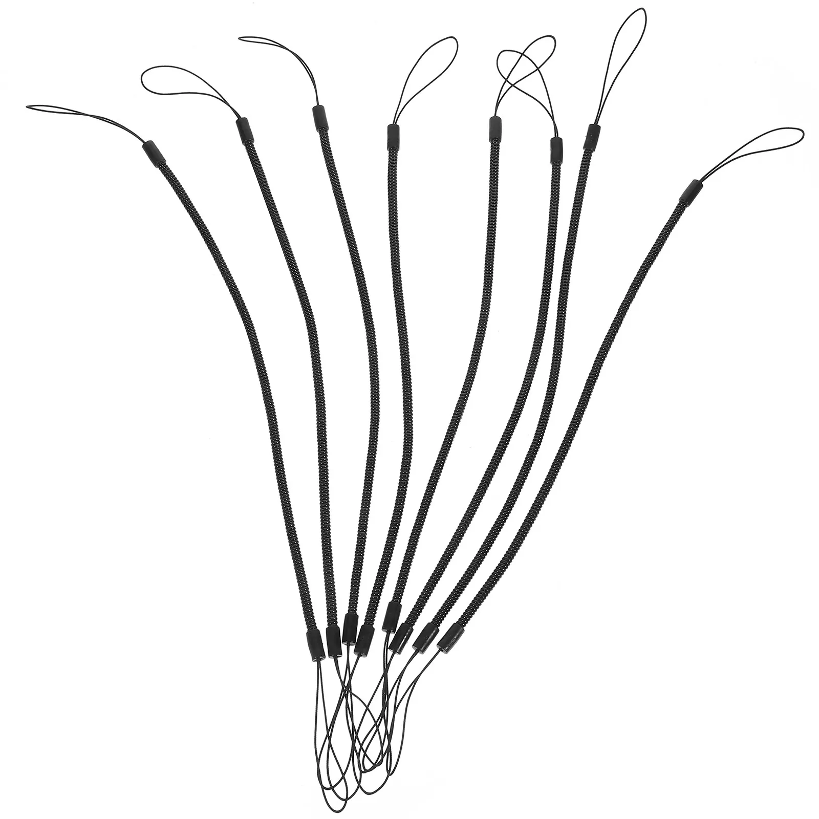 

8Pcs Pen Lanyard Strap Anti Lost Rope for Stylus Pen Spring Cord Holder Secure Fixing Rope for Writing Drawing Tablet