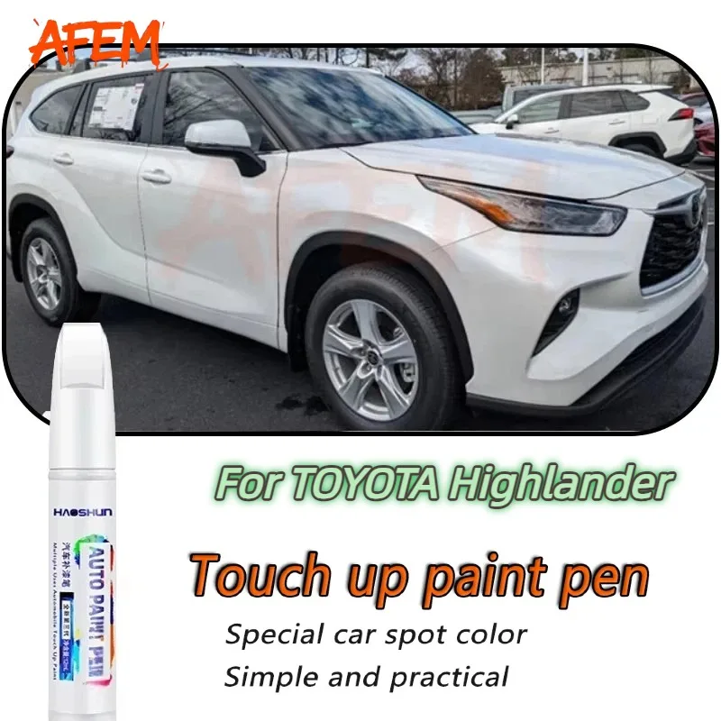 For TOYOTA Highlander  Automotive  Repair Pen Touch-Up Pen  Scratch Remover Car  Care Accessories