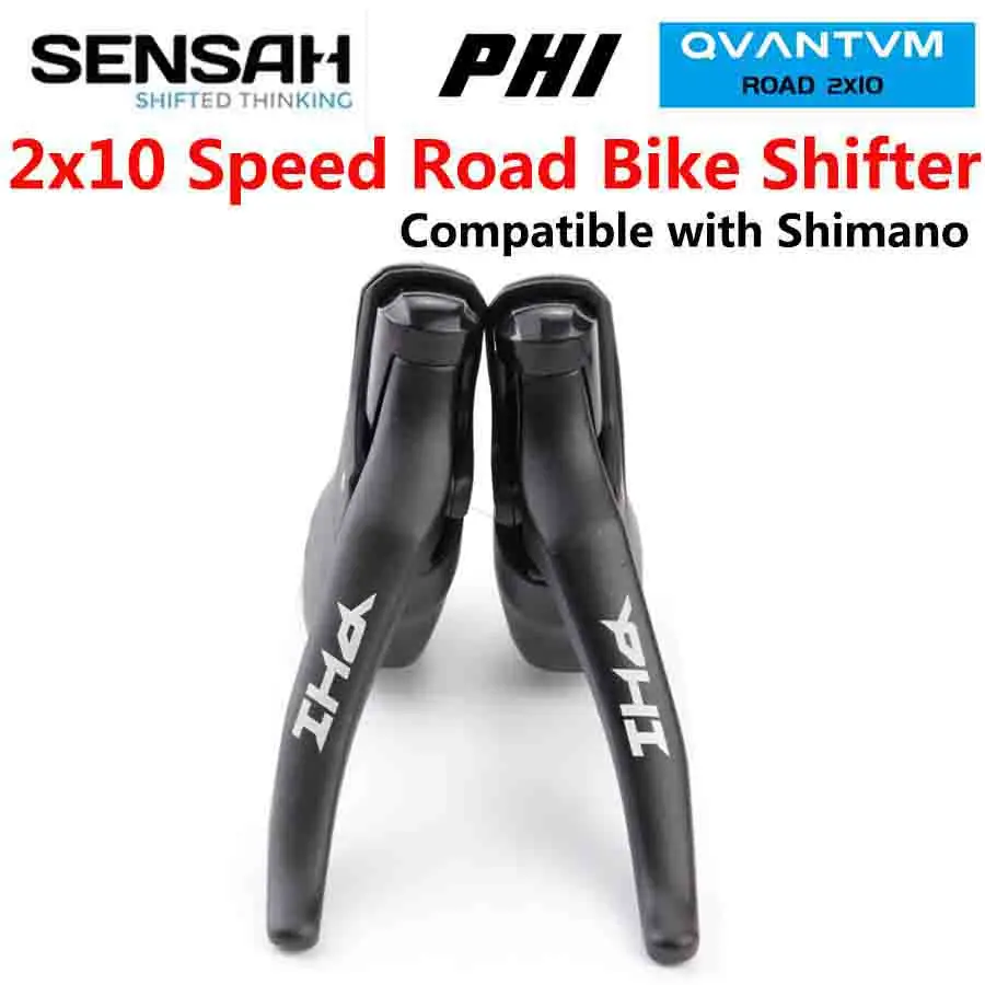 SENSAH PHI QUANTUM STI 2x10 Speed Road Bike 10S 20S Bicycle Derailleur Shifter For Shimano Tiagra Claris 4700 4600 5600 6600