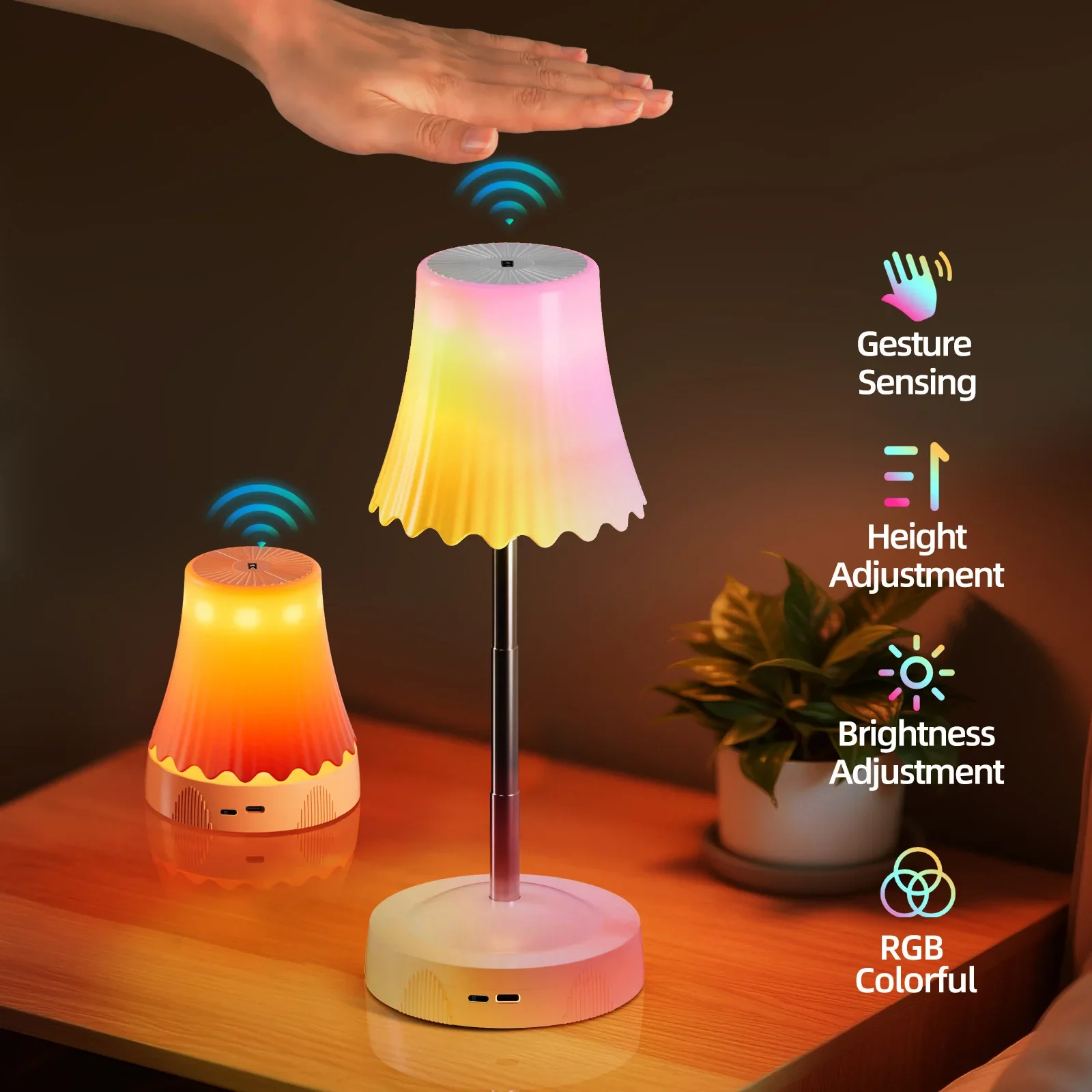 RGB Gesture Sensor Night Lamp 3
