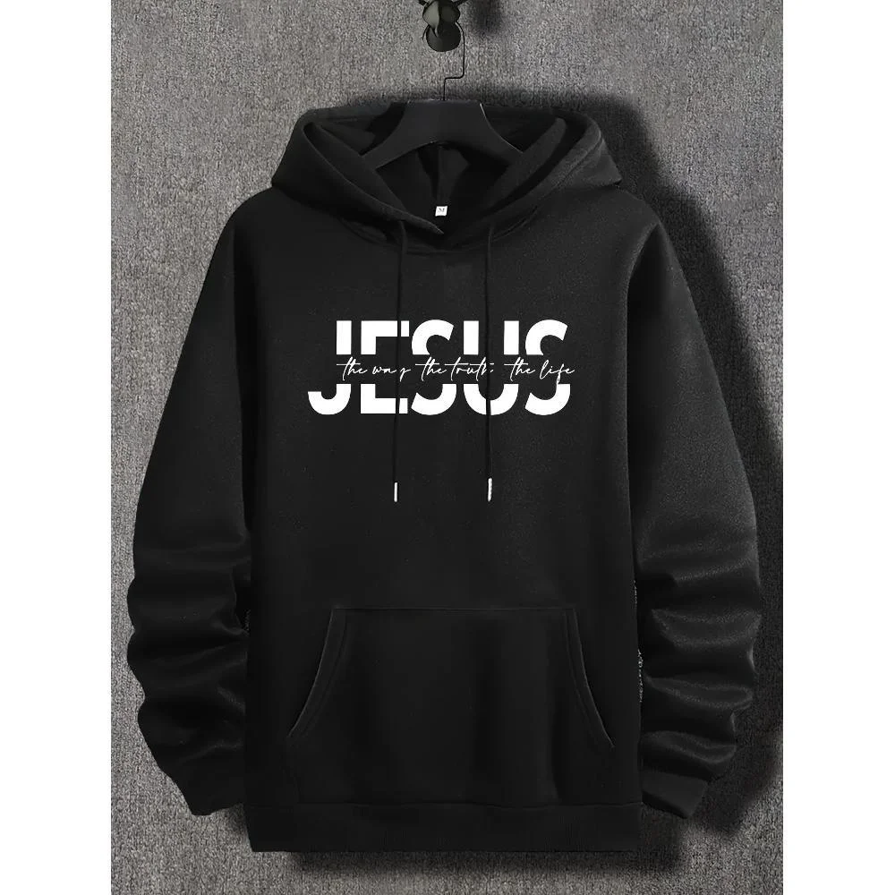 

Men's Christmas Graphic Hooded Sweatshirt, Relaxed Fit Winter Warm Sweatshirt for Cold Weather, Sweater Hoodies Clearance