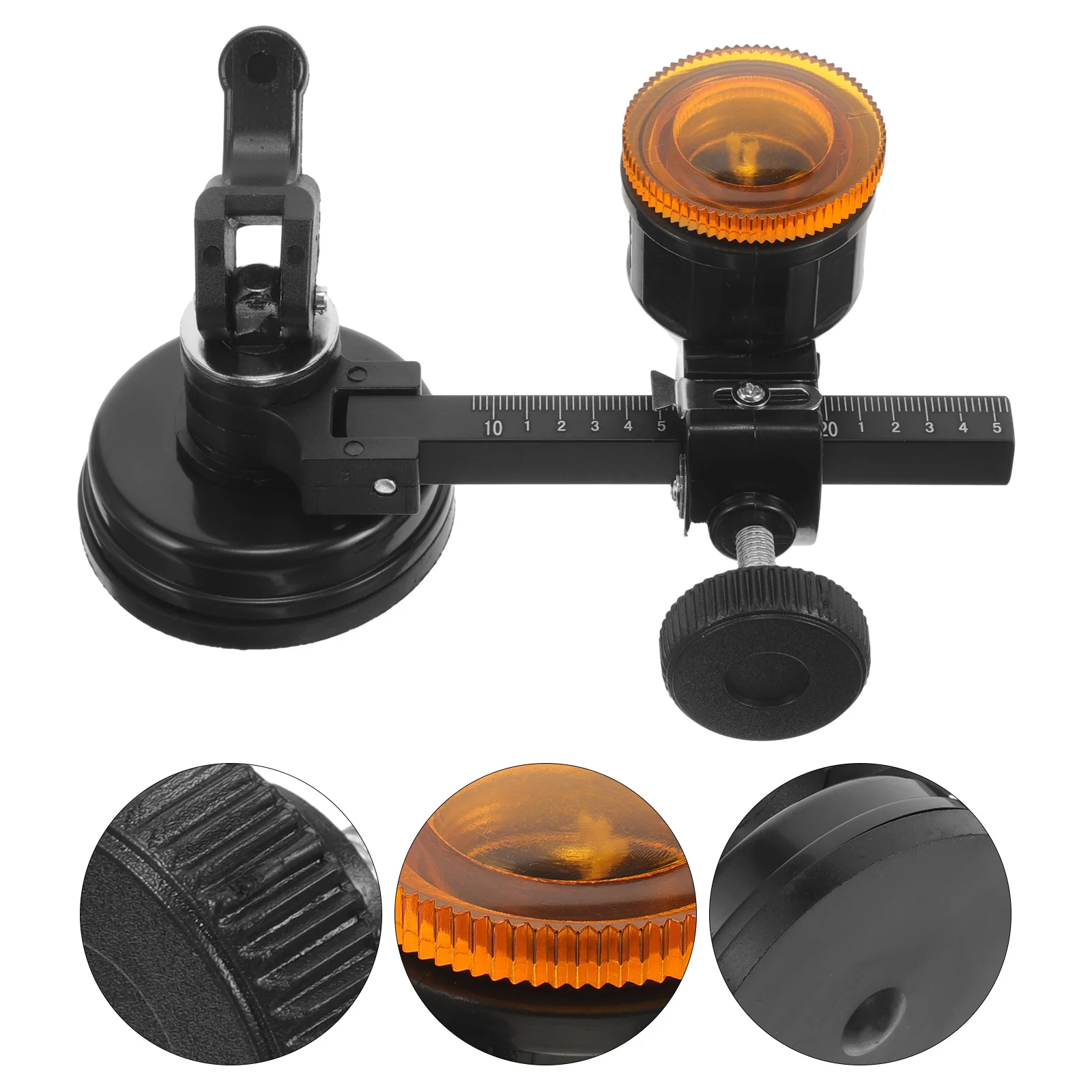 

Glass Circle Cutter Adjustable Aluminum Alloy Durable Round Diameter Tool DIY Professionals Manual Cutting Accessories Glass