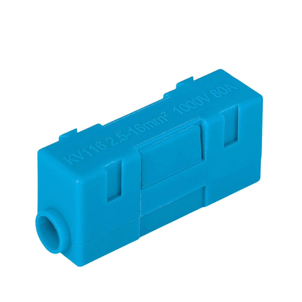50.9*14.4*21mm 1000V Electrical Connector 80A Quick-connect Terminal Flame-retardant Terminal 30 Cycles Mechanical Life