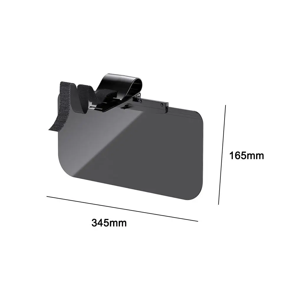 حاجب السيارة الموسع مانع الشمس المضاد للوهج للقيادة الليلية، زاوية عالمية قابلة للتعديل UV 400 حامي لشاحنة سيارات الدفع الرباعي