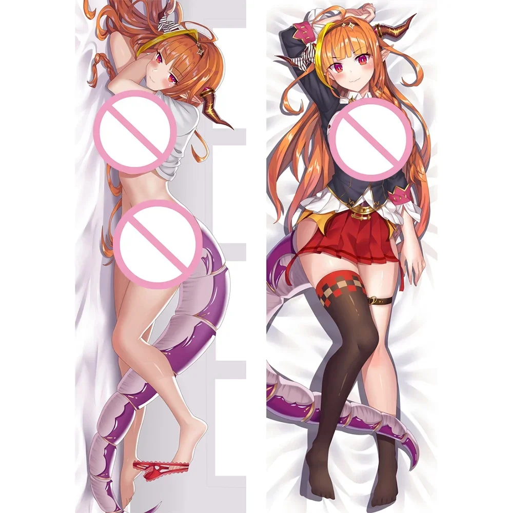 

60*180CM Hololive Vtuber Dakimakura Anime Body Pillow 2 Side Print Pillow Covers Soft Throw Pillowcase Custom Pillow Case