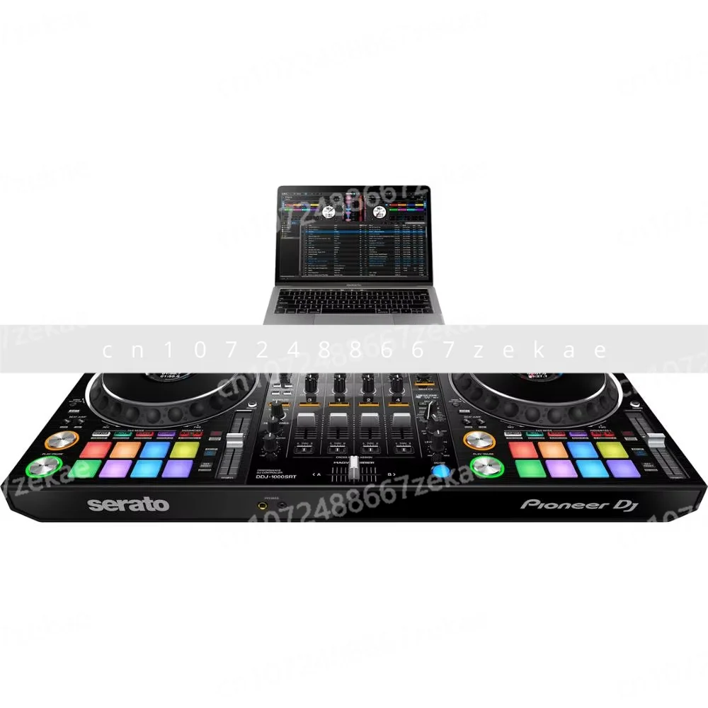 신제품 특별 DJ 세트 DJ DDJ-1000SRT 4채널 세라토 DJ 컨트롤러 통합 믹서 포함
