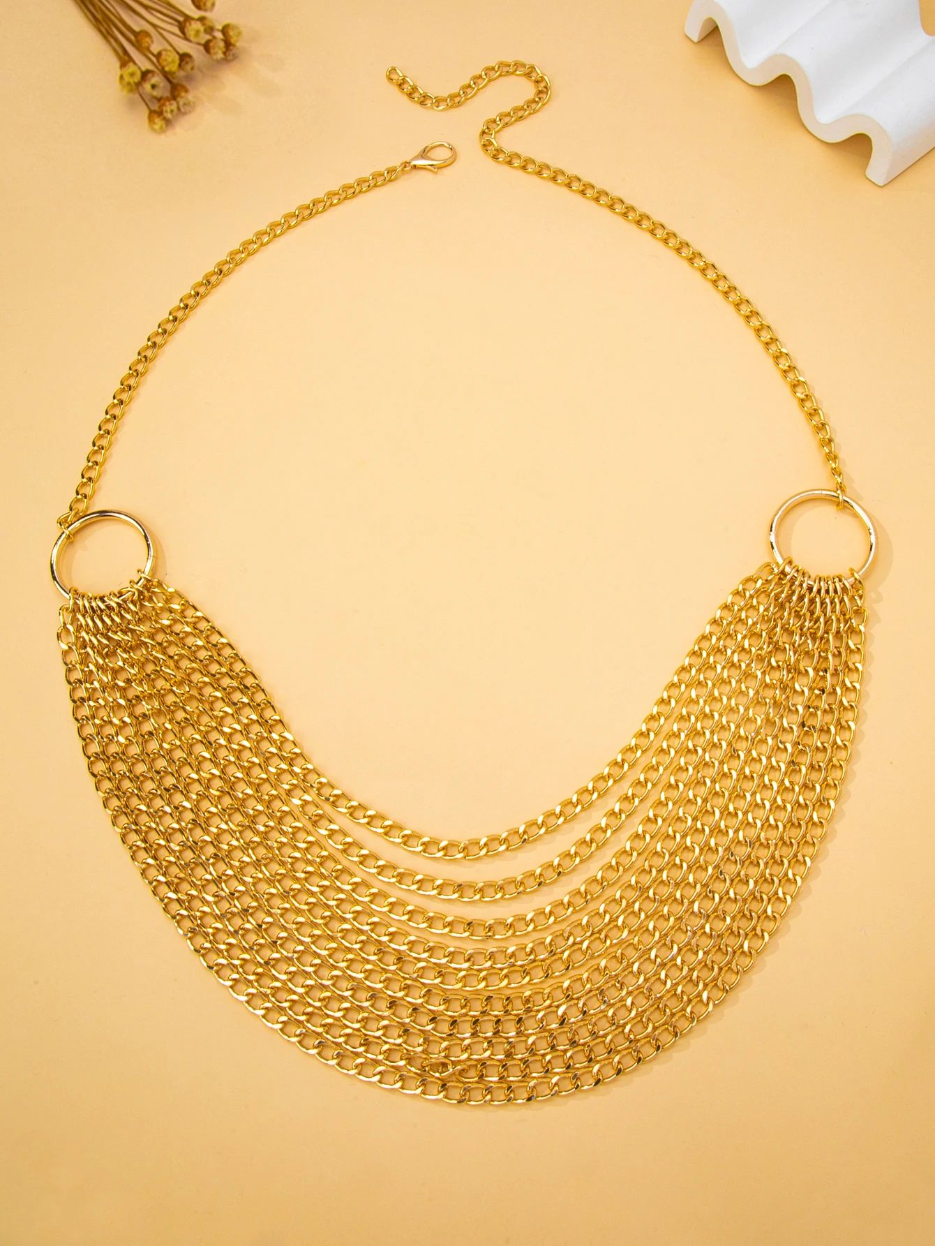 โซ่คาดเอวทองคำหลายชั้นสำหรับผู - Body Jewelry Hot บทวิจารณ์และราคา