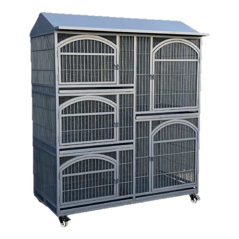 Stainless steel multi-layer supermarket scenic spot intelligent locker storage dog cage