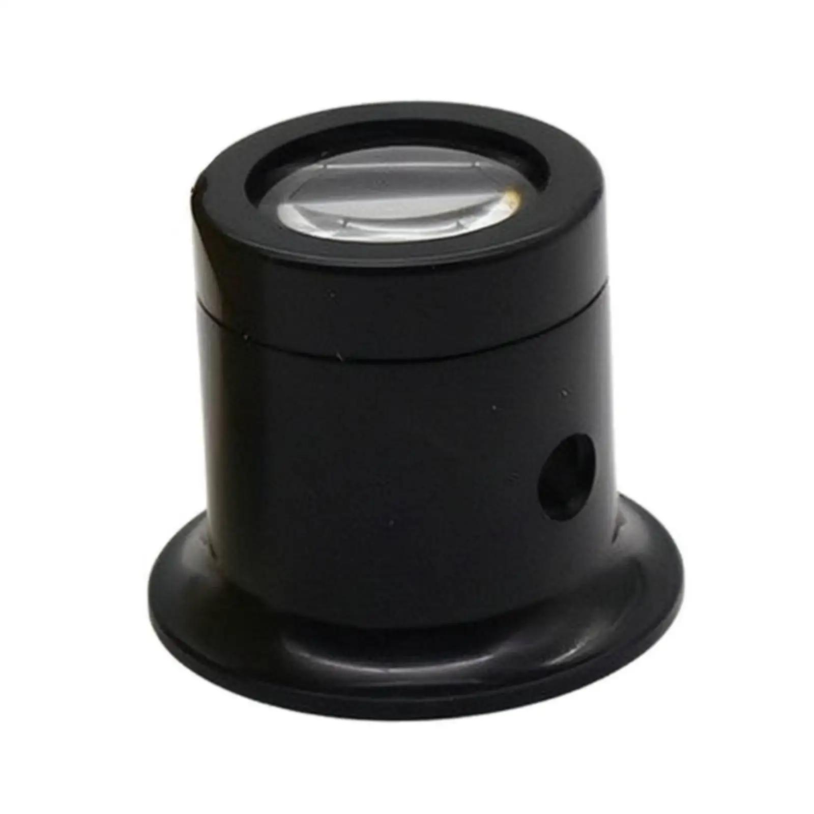 Compact Cylindrical Loupe for Watch Servicing with Resin Lens for Jewelry Inspection and Craft