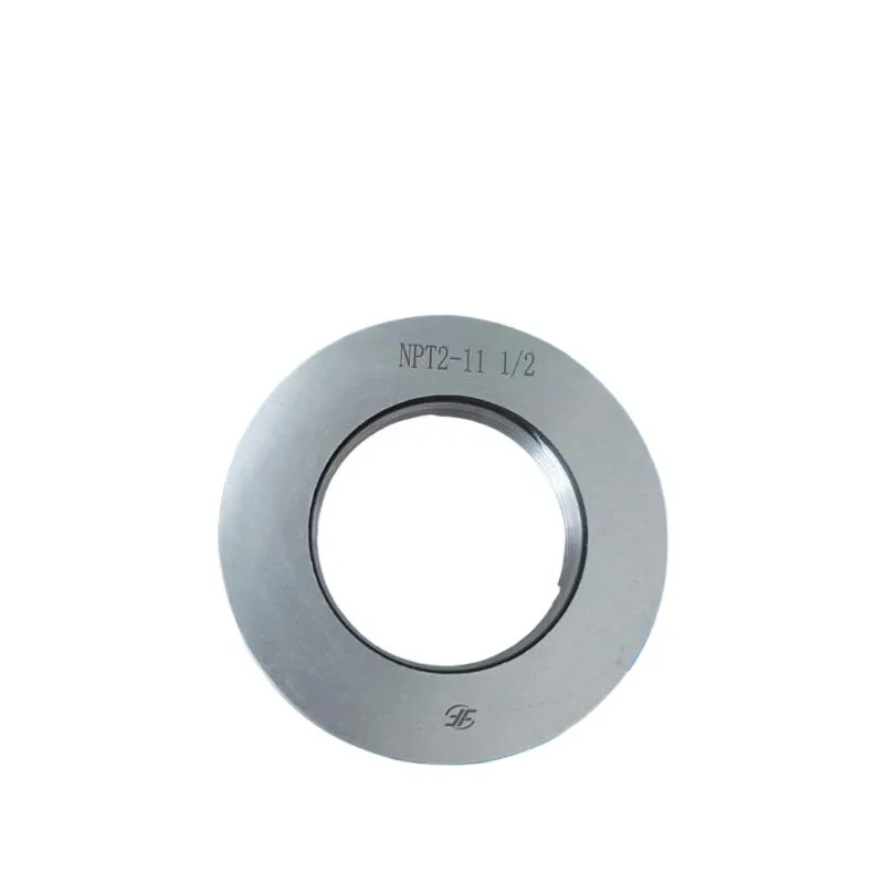 

Tapered Pipe Thread Ring Gauge NPT2 American Standard Plug NPT2-11.5 Three-step Thread , Gauge Real Shot Combination Go and Nogo