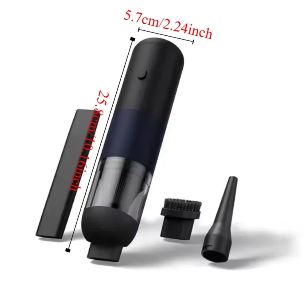 Multifunctional Mini Car Vacuum Cleaner Handheld Rechargeable Desktop Vacuum Cleaner Cordless Dust Collector Living Room