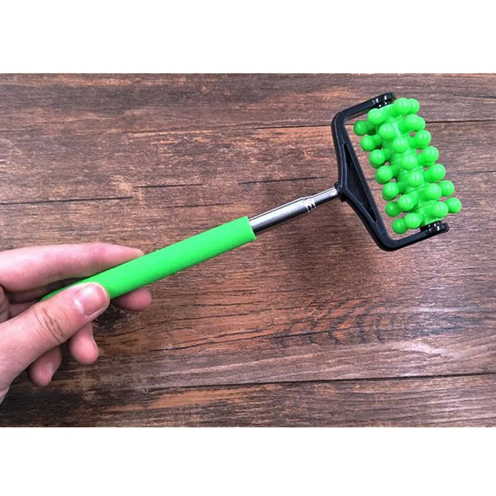 

Массажный ролик, эргономичный ручной ролик для мышц для спины, плеч, рук, ног, портативный укрепляющий кожу, случайный цвет