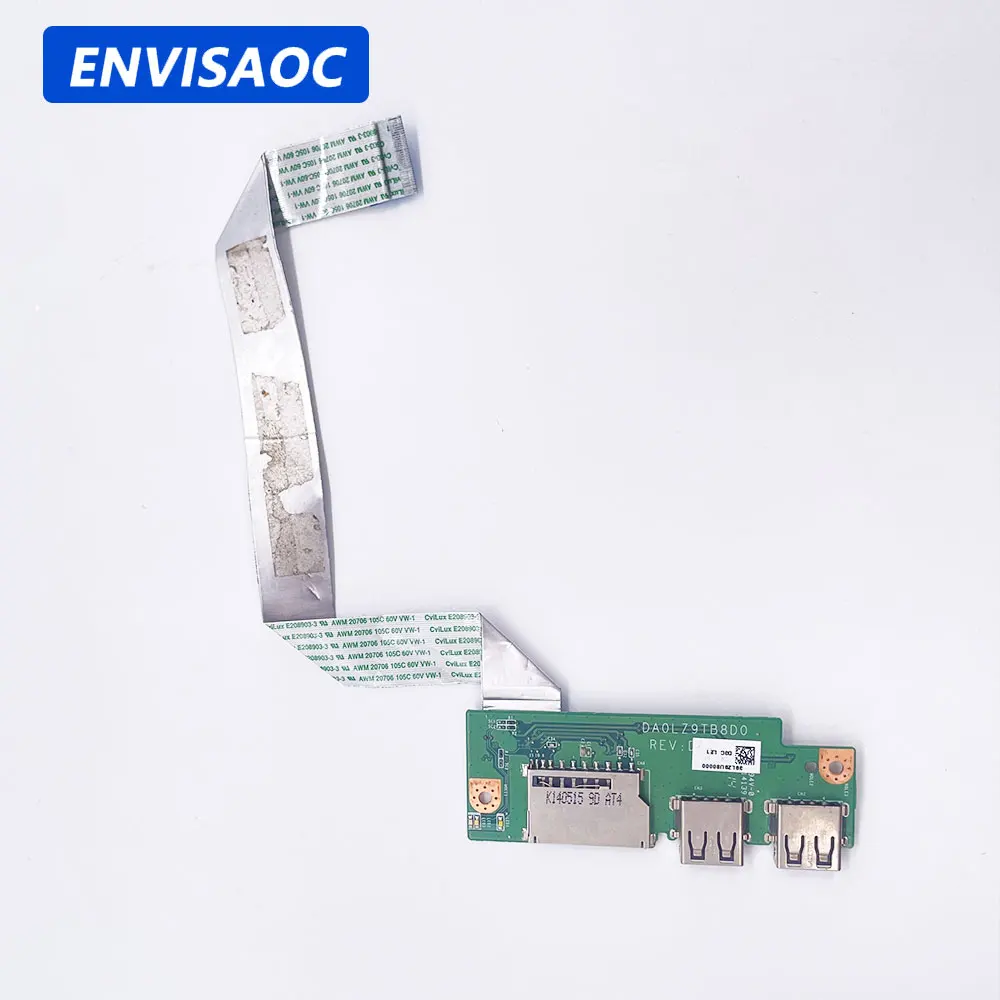 สำหรับ Lenovo IdeaPad U430 U430P แล็ปท็อป IO Card Reader USB Jack Board DA0LZ9TB8D0