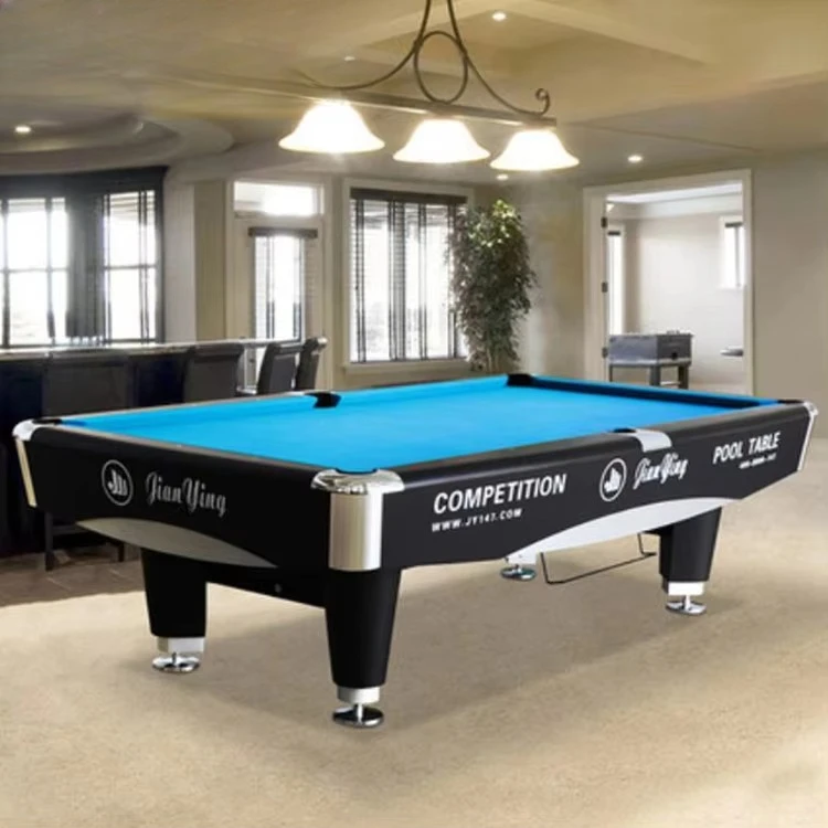 

Jianying Professional Factory Wood Billiard Pool Table 9Ft for Wholesale Cheap Price