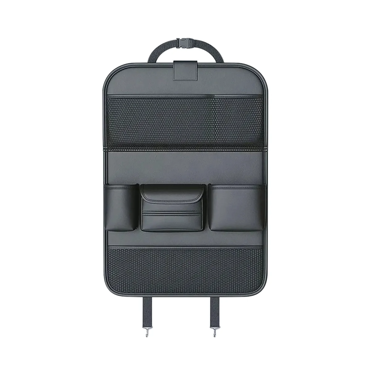 Car Backseat Storage Bag Multi-Pocket Seat Back Storage Bag Foldable Dining Table Rack Large Capacity Storage Bag