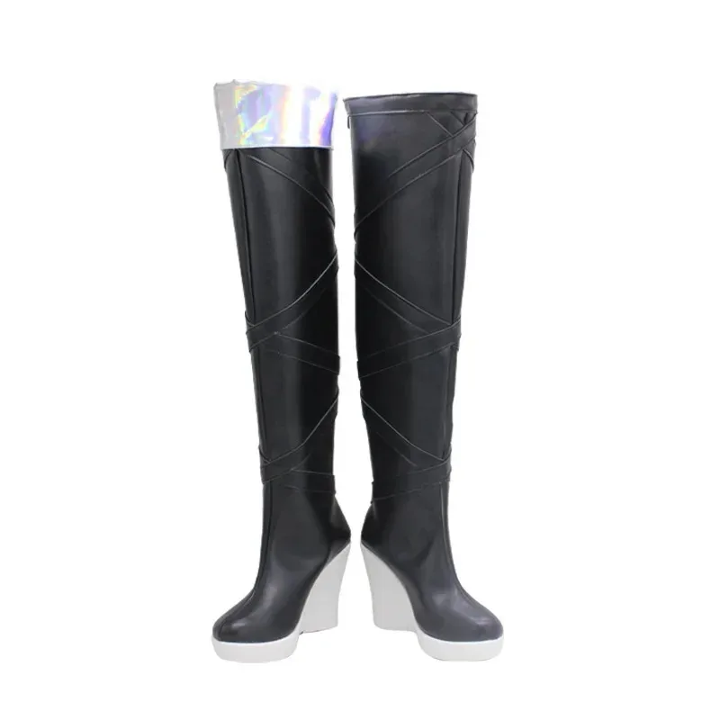 

LOL Seraphine Games Customize Cosplay High Heels Shoes Bootsx;3,v'6.f;9,