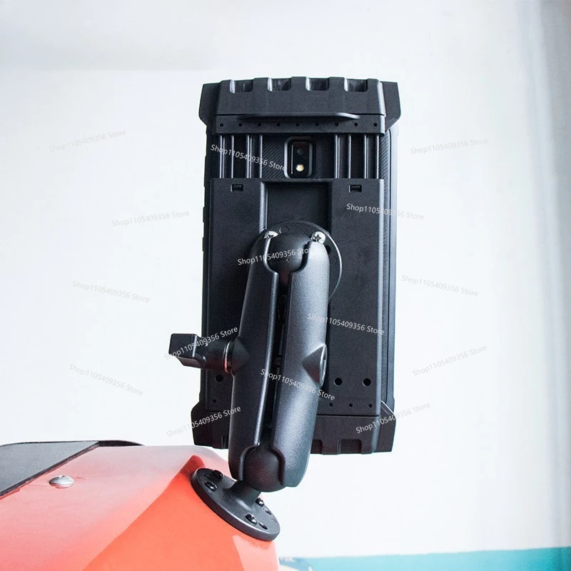 For Fixed 1.5 Inch VESA75x75 Ball Head Bracket for Industrial Control Equipment End Point Bracket Hole Position Storage Plate