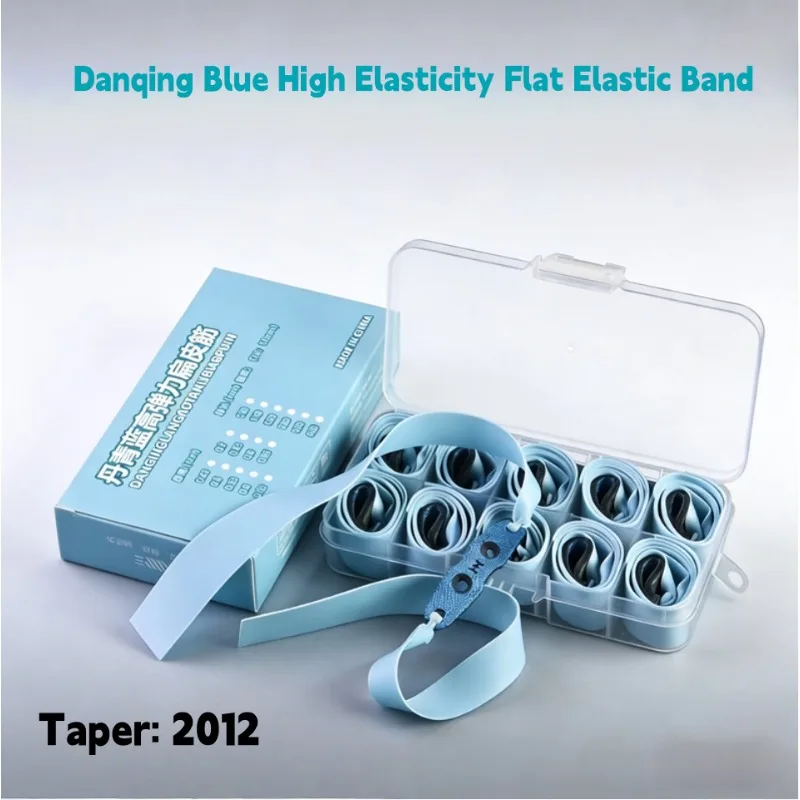 0.5/0.55/0.6/0.65mm Thickness 2012 Flat Slingshot Rubber Bands High Elastic Durable Catapult Elastic Outdoor Precision Shooting